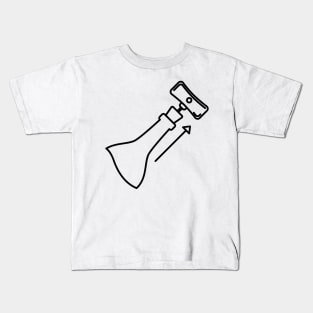 Wine Bottle Opening Kids T-Shirt